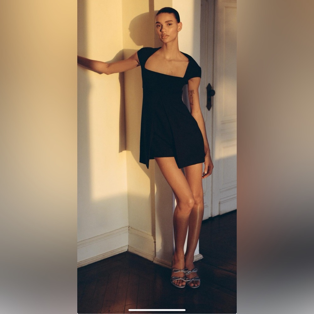 ZARA short Jumpsuit with tie